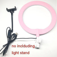 10inch 25cm USB charge New Selfie Ring Light Flash Led Camera Phone Photography Enhancing Photography for Smartphone Studio VK