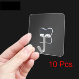 Pcs Strong Home Kitchen Hooks Transparent Suction Cup Sucker Wall Hooks Hanger For Kitchen Bathroom Wholesale Price A90