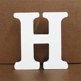 1pc 10X10CM Wooden Letters Wedding Party Decoration Home Art Decor Letras Ornaments Wood Letter Alphabet English Letters Diy