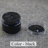 30ml Black leather paint specially used for painting leather sofa, bags, shoes and clothes etc with good effect