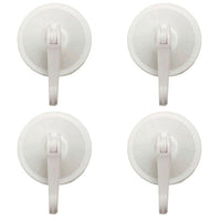 4Pcs 5.5cm Bathroom Seamless Strong Removable Holder Suction Cup Hook Round Hanging Plastic Vacuum