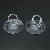 5pcs/pack 45mm Car sunshade Sucker Suction Cups Wholesale High-end Transparent Mushroom head Suckers Cup For Window Glass Tiles