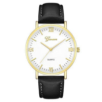 Geneva Classic Hot Luxury Business Unisex Women Ladies Stainless Steel Analog Quartz Analog Wrist Watch Wholesale Dropshipping