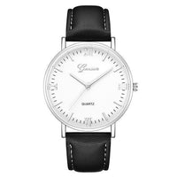 Geneva Classic Hot Luxury Business Unisex Women Ladies Stainless Steel Analog Quartz Analog Wrist Watch Wholesale Dropshipping