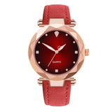 High End Luxury Women Watches Creative Leisure Rhinestone Leather Strap Watch Fashion Female Quartz Wristwatch Clock kol saat #W