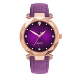 High End Luxury Women Watches Creative Leisure Rhinestone Leather Strap Watch Fashion Female Quartz Wristwatch Clock kol saat #W