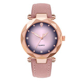 High End Luxury Women Watches Creative Leisure Rhinestone Leather Strap Watch Fashion Female Quartz Wristwatch Clock kol saat #W