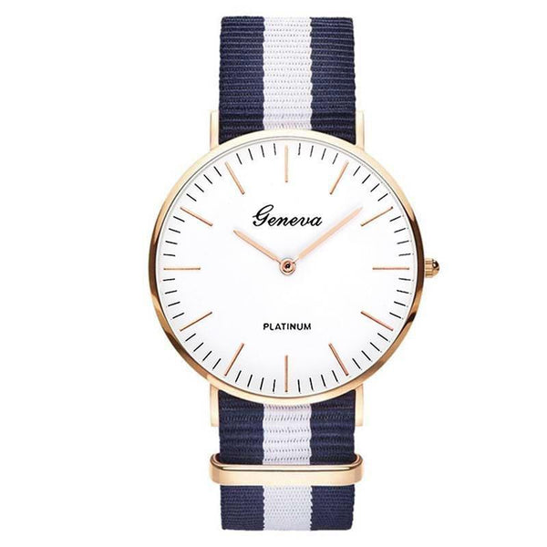 Hot Sale Nylon strap Style Quartz Women Watch Top Brand Watches Fashion Casual Fashion Wrist Watch Relojes