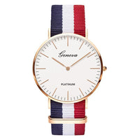 Hot Sale Nylon Strap Style Quartz Women Watch Top Brand Watches Simple Fashion Casual Neutral Wrist Watch Relojes Femme