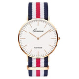 Hot Sale Nylon Strap Style Quartz Women Watch Top Brand Watches Simple Fashion Casual Neutral Wrist Watch Relojes Femme