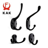 KAK Zinc Alloy Vintage Bronze Cloth Hook Hangers Wall Hook Coat Bag Hat Hanging Hooks Bathroom Kitchen Anitque Racks with screws
