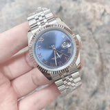 LISM Luxury Brand Mens Watch 41mm SS Black Men Date 2813 Mechanical Automatic Just Top Desinger Mens Watches Wristwatches - eshop.chat