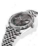 LISM Luxury Brand Mens Watch 41mm SS Black Men Date 2813 Mechanical Automatic Just Top Desinger Mens Watches Wristwatches