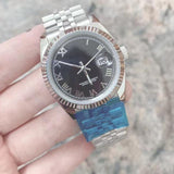 LISM Luxury Brand Mens Watch 41mm SS Black Men Date 2813 Mechanical Automatic Just Top Desinger Mens Watches Wristwatches - eshop.chat