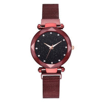 Luxury Women Watches Ladies Magnetic Starry Sky Clock Fashion Diamond Female Quartz Wristwatches relogio feminino zegarek damski