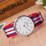 New famous brand classic Nylon strap Watches men women casual Quartz watch Fashion Ladies watch Relojes hombre relogio feminino