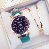 Quartz Wristwatches Fashion Starry Sky Women Watches Hot Sale Leather Ladies Bracelet Watch Casual Female Clock Relogio Feminino