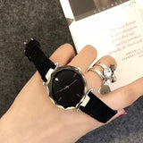 Relojes mujer Women's Watch Fashion Casual Ladies Watches Frosted Leather waterproof Women Watch Quartz Girls Wristwatches Clock