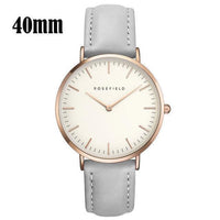 ROSEFIELD Mesh Stainless Steel Watches Women Top quartz watch Brand Luxury Casual Clock Ladies Wrist Watch Relogio Feminino Gift