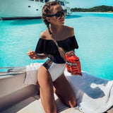 Sexy One Piece Swimsuit Women 2019 Summer Beachwear Lace One Shoulder Swimwear Bathing Suits Bodysuit Monokini Swimsuit