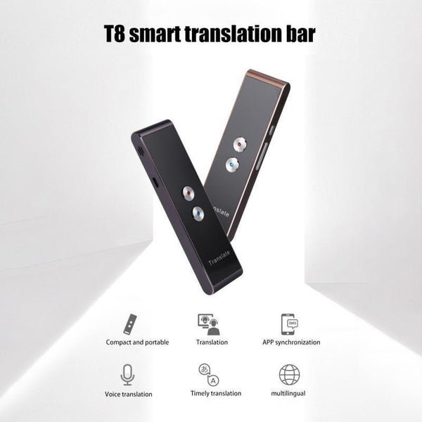 T8 Smart Speech Translator 30 Multi-Language Translation Two-Way Real Time Translation For Learning Travelling Business Meeting