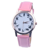 Timezone #401 Duobla Brand  Casual Leather Band Analog Quartz Vogue Wrist Watches  Free Shipping