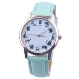 Timezone #401 Duobla Brand  Casual Leather Band Analog Quartz Vogue Wrist Watches  Free Shipping