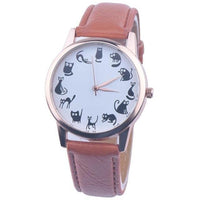 Timezone #401 Duobla Brand  Casual Leather Band Analog Quartz Vogue Wrist Watches  Free Shipping